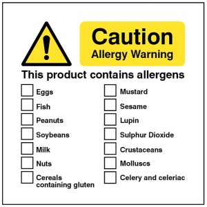 Caution - Allergy Warning - this Product Contains Allergens Caution - Allergy Warning - this Product Contains Allergens