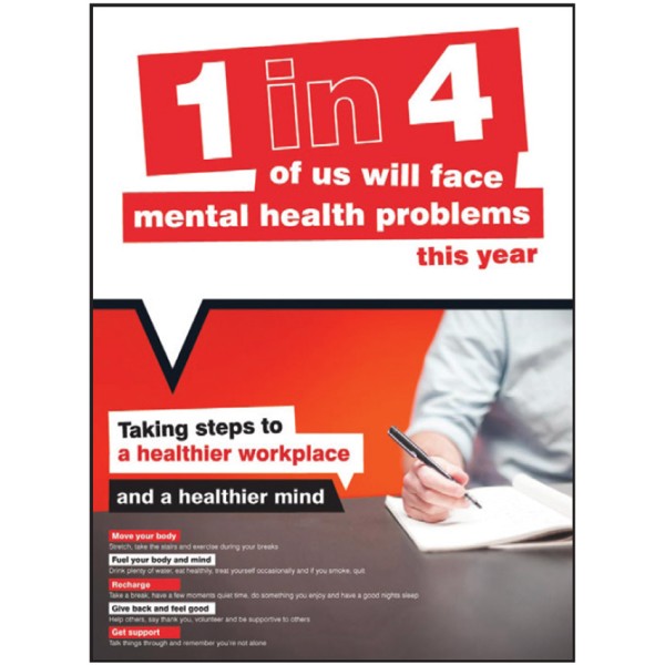 Taking Steps - Mental Health Poster Taking Steps - Mental Health Poster