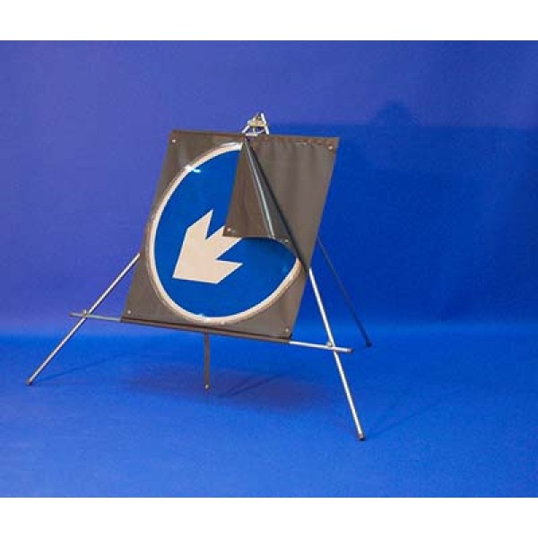 Keep Left / Right Reversible Arrow Reflective Fold up Sign Keep Left / Right Reversible Arrow Reflective Fold up Sign