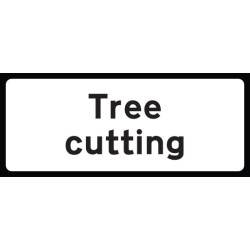 Tree Cutting Supplementary Plate - Class RA1 - Temporary Tree Cutting Supplementary Plate - Class RA1 - Temporary