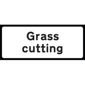Grass Cutting Supplementary Plate - Class RA1