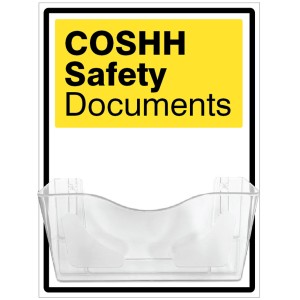 COSHH Safety - Document Holder COSHH Safety - Document Holder