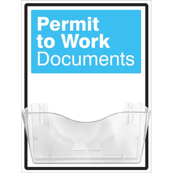 Permit to Work - Document Holder Permit to Work - Document Holder