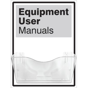 Equipment User Manuals - Document Holder Equipment User Manuals - Document Holder