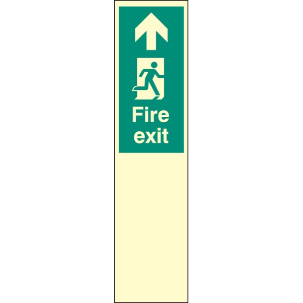 Door Plate - Fire Exit Straight On Door Plate - Fire Exit Straight On