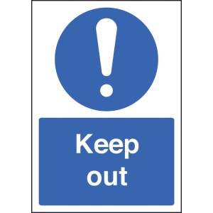 A4 Keep Out A4 Keep Out