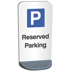 Reserved Parking - Temporary Sign Reserved Parking - Temporary Sign
