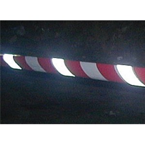 Red & White - Reflective Barrier Tape Red & White - Reflective Barrier Tape