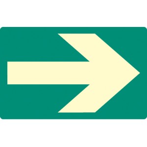 Rectangular - Photoluminescent Floor Marker (Glow in the Dark) Rectangular - Photoluminescent Floor Marker (Glow in the Dark)