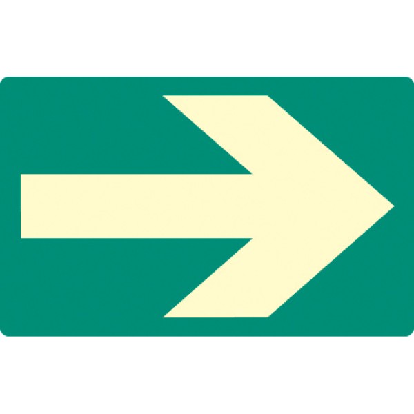 Rectangular - Photoluminescent Floor Marker (Glow in the Dark) Rectangular - Photoluminescent Floor Marker (Glow in the Dark)