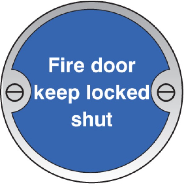 Fire Door Keep Locked Shut Fire Door Keep Locked Shut