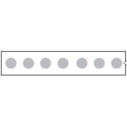Circular - Glass Highlighting - Frosted Crystal Decals