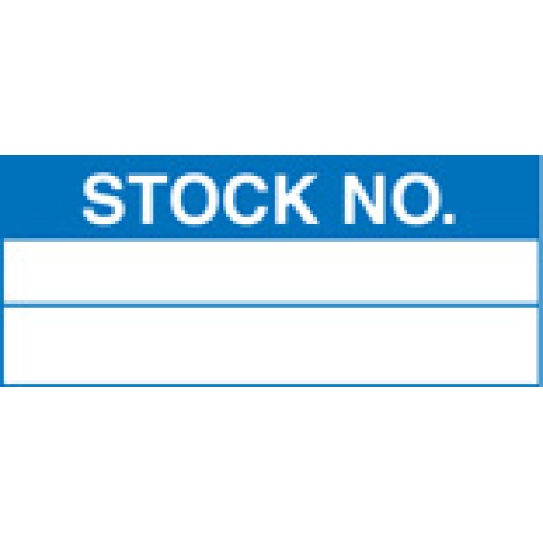 Stock Number (Roll of 100 Labels)