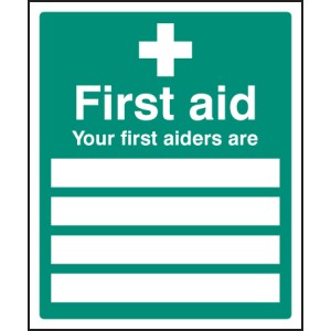 Your First Aiders Are Your First Aiders Are