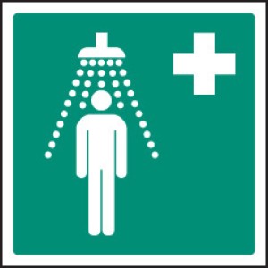 Emergency Shower Symbol Emergency Shower Symbol