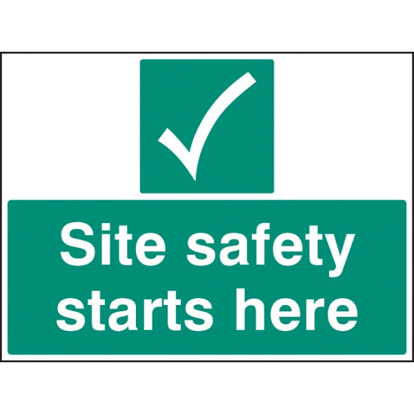 Site Safety Starts Here Site Safety Starts Here