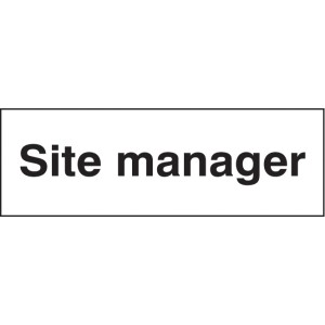 Site Manager Site Manager