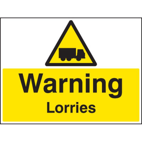 Warning - Lorries Warning - Lorries