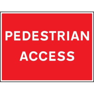 Pedestrian Access Pedestrian Access