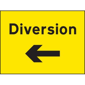 Diversion - Arrow Left Diversion - Arrow Left