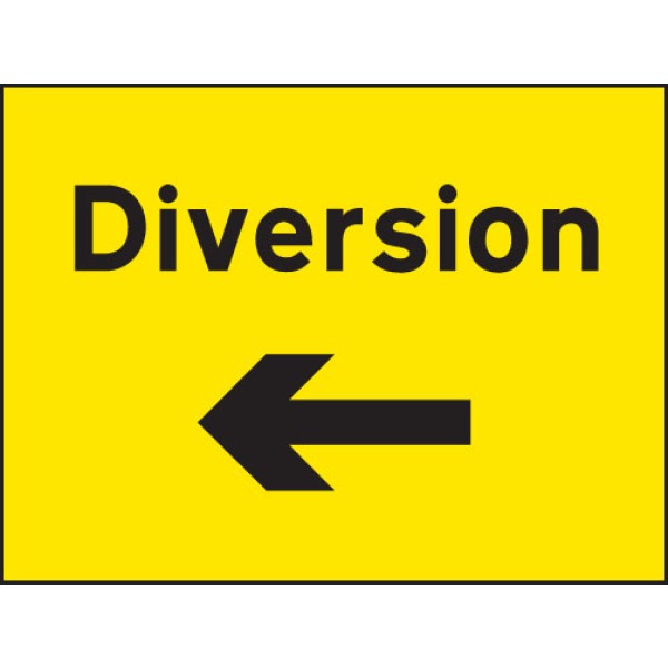 Diversion - Arrow Left Diversion - Arrow Left