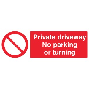 Private Driveway - No Parking or Turning Private Driveway - No Parking or Turning