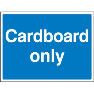 Cardboard Only Cardboard Only