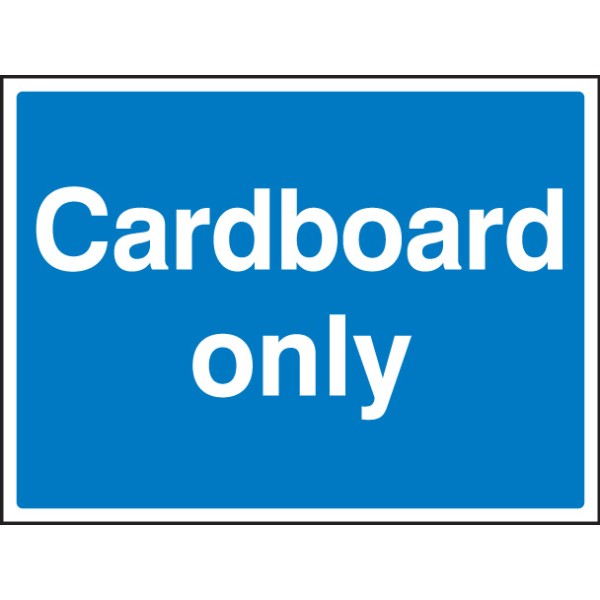 Cardboard Only Cardboard Only