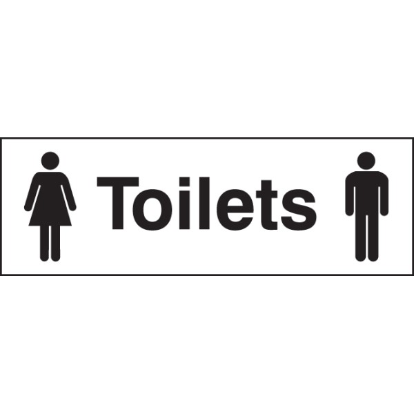 Toilets - Male & Female Symbol Toilets - Male & Female Symbol