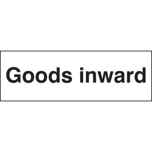 Goods Inwards Goods Inwards