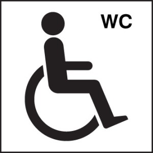 Disabled WC Symbol Disabled WC Symbol