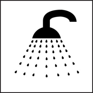 Shower Symbol Shower Symbol