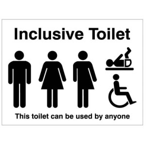 Inclusive Toilet This Toilet Can be Used by anyone Inclusive Toilet This Toilet Can be Used by anyone