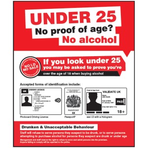 No Proof of Age No Alcohol No Proof of Age No Alcohol