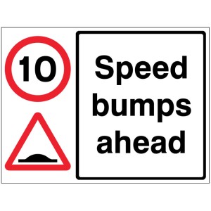 10mph - Speed Bumps Ahead 10mph - Speed Bumps Ahead