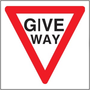 Give Way Give Way