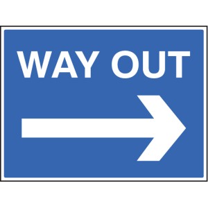 Way Out - Arrow Right Way Out - Arrow Right
