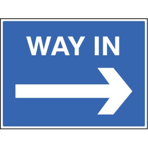 Way in - Arrow Right Way in - Arrow Right