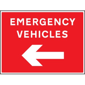 Emergency Vehicles - Arrow Left Emergency Vehicles - Arrow Left