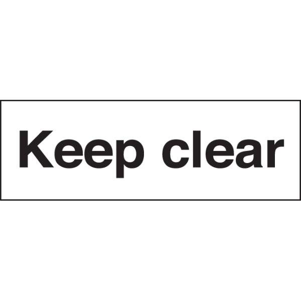 Keep Clear Keep Clear
