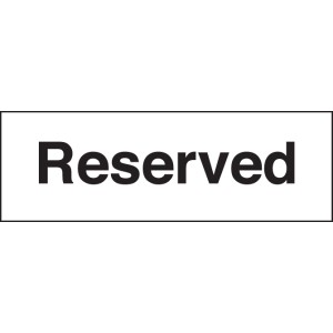 Reserved Reserved